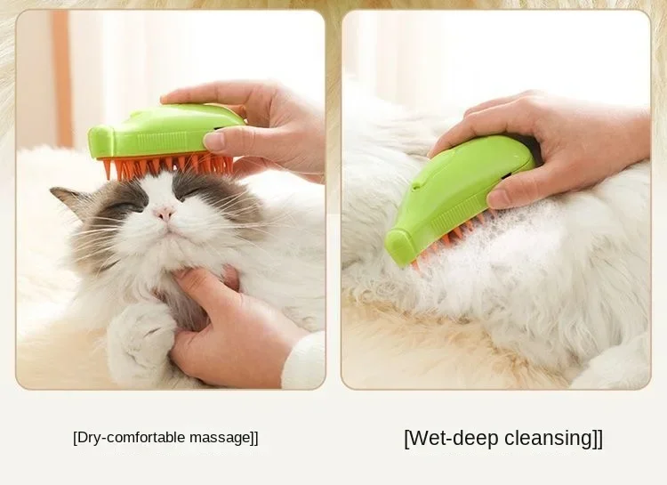 Title 10, Pet Steam Brush Electric Spray Water Spray 3 in...