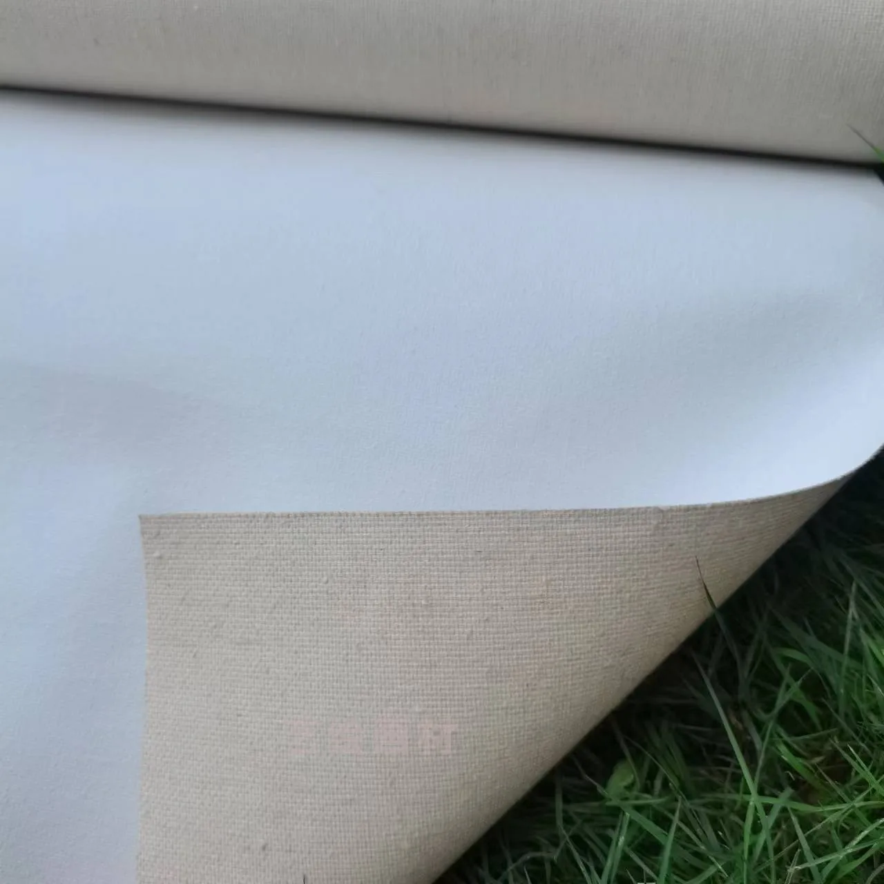 큰 롤 프라이밍 린넨 블렌드 캔버스, 핸드 페인트 연습용, 1.75m