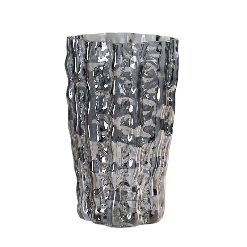 Vaso Di Vetro Decorativo Terrario Di Lusso Grande Vaso In Stile Nordico Arte Trasparente Design Per La Casa Exsuryse Vasen Decorazione Della Casa