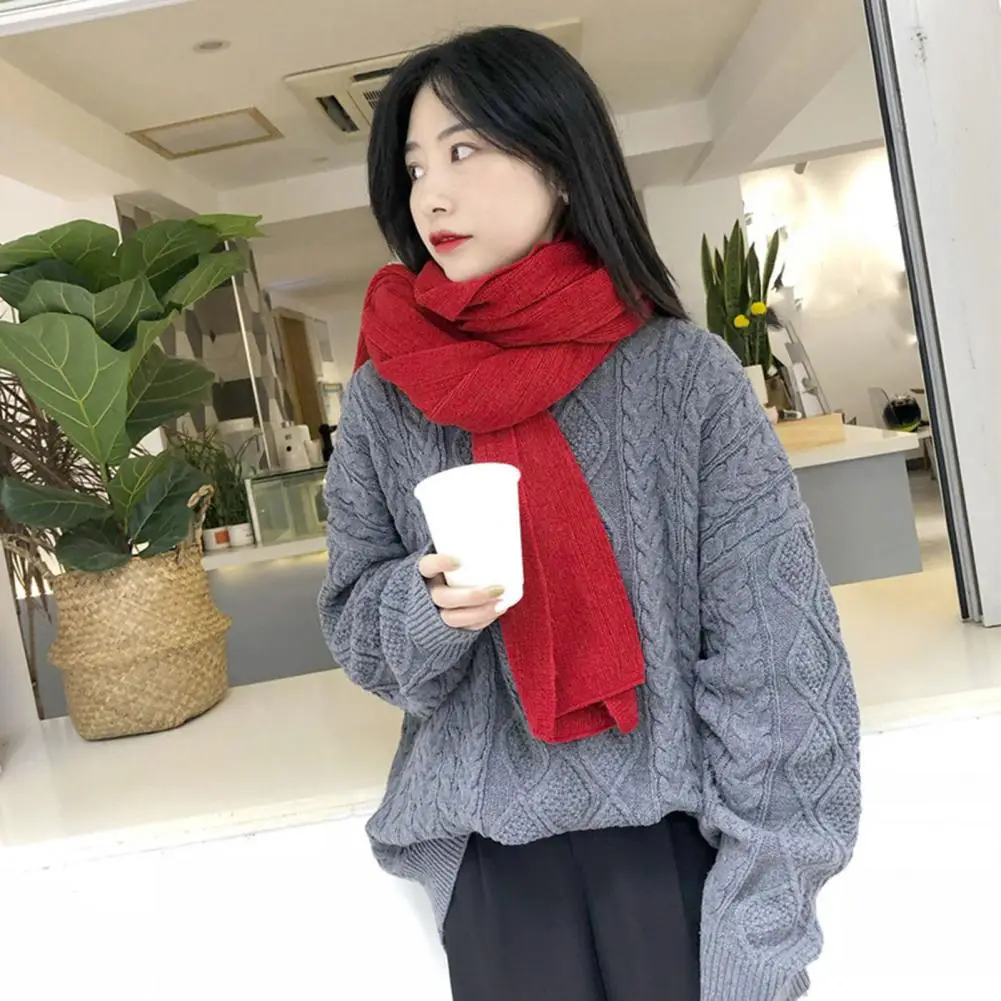 Рисунок 6 - Теплый шарф, толстый теплый женский