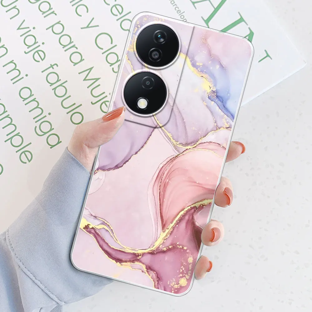 Clear Soft Silicone Protective Phone Case for Honor 90 – Transparent Smart Cover