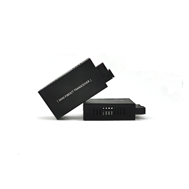 Mini Gigabit 10/100/1000M A/B SC Single Fiber Ethernet Fiber Optic Switch Media Converter Optical Fiber Transceiver 1 Pair