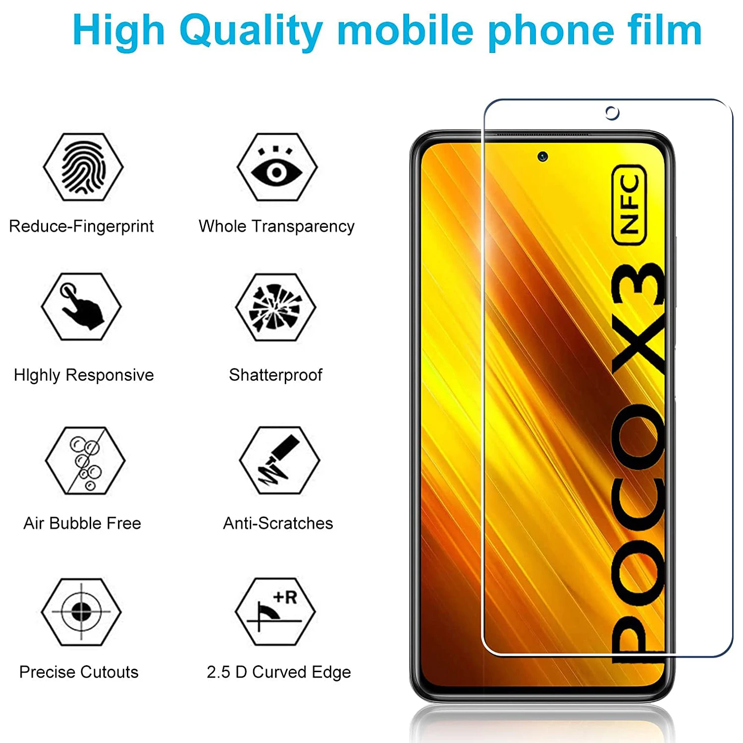 Protectores De Pantalla De Privacidad Para Poco X3 Pro Vidrio Protector  Antiespía Poko F3 Gt M3 Cristal Antiespia Poko X3 Nfc Pro Cristal Templado  Antispy Poco M4 Pro Glass Poco X4 Pro 