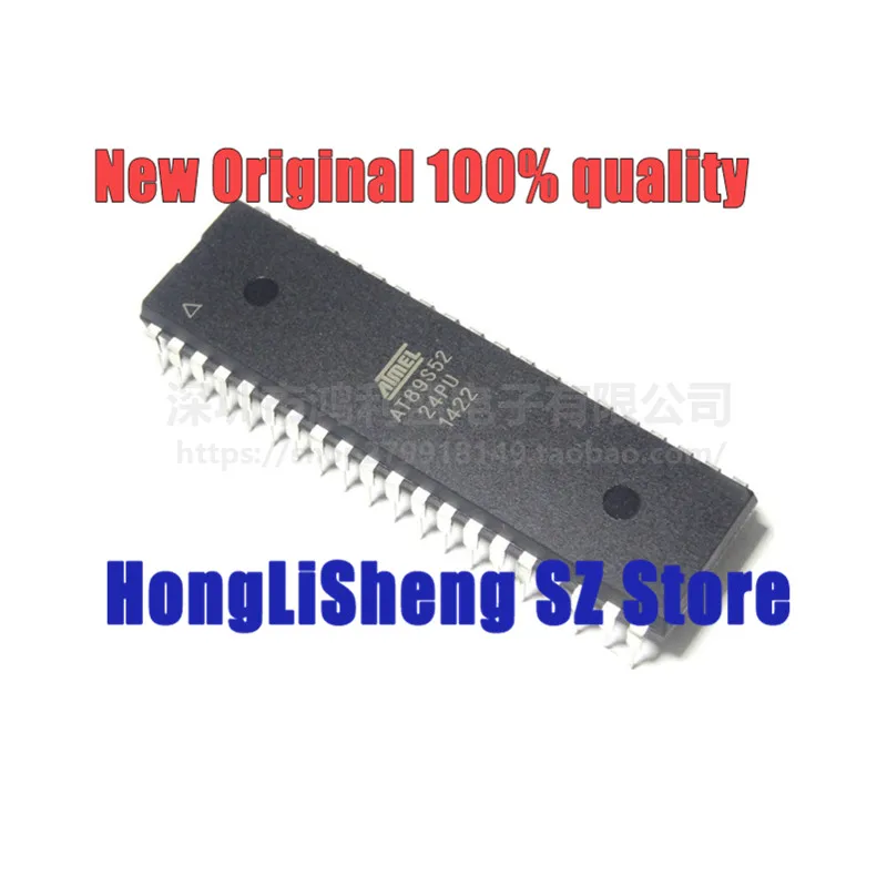 

5pcs/lot AT89S52-24PU AT89S52 DIP40 Chipset 100% New&Original In Stock