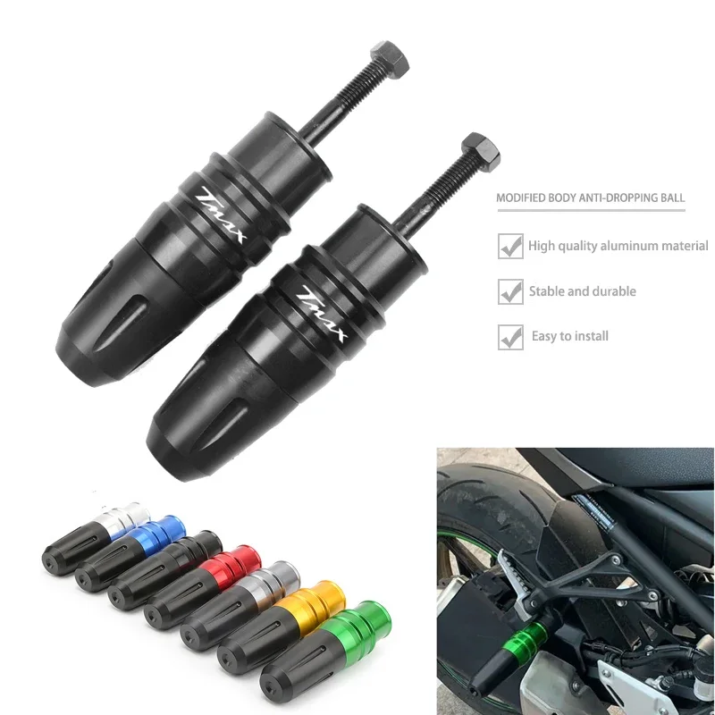 

Motorcycle CNC Frame Crash Pads Exhaust Sliders Crash Protector For Yamaha TMAX 530 T-MAX 530 TMAX500 TMAX530 T-MAX 500