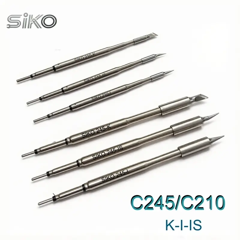 Super Fine C245 C210 Soldering Tips Soldering Iron Tip for GVM T210 GVM T245 Professional Soldering Station 1s Heating BGA Tool image 1