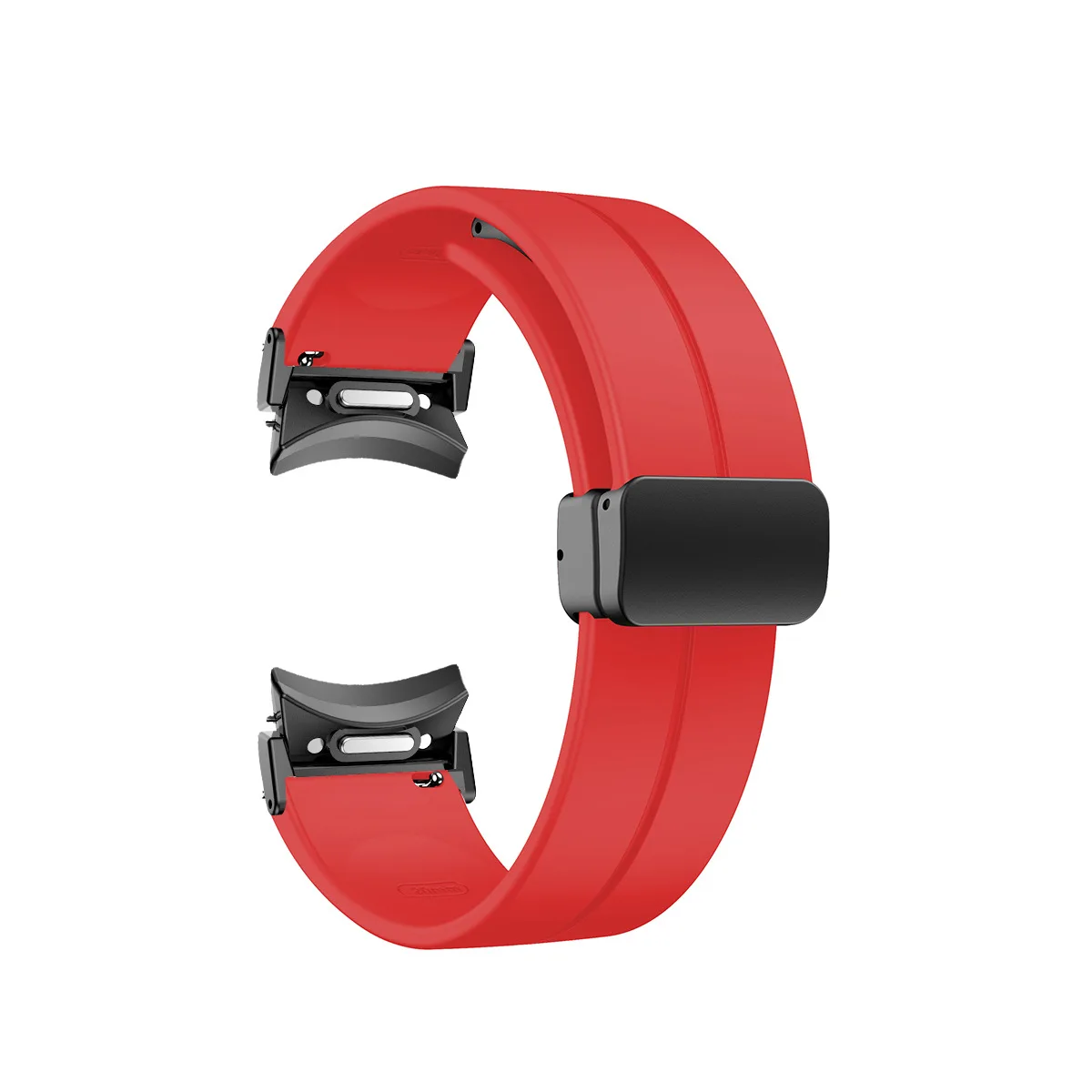 Magnetic Silicone Strap Sport Watchband - Versatile and Stylish Accessory