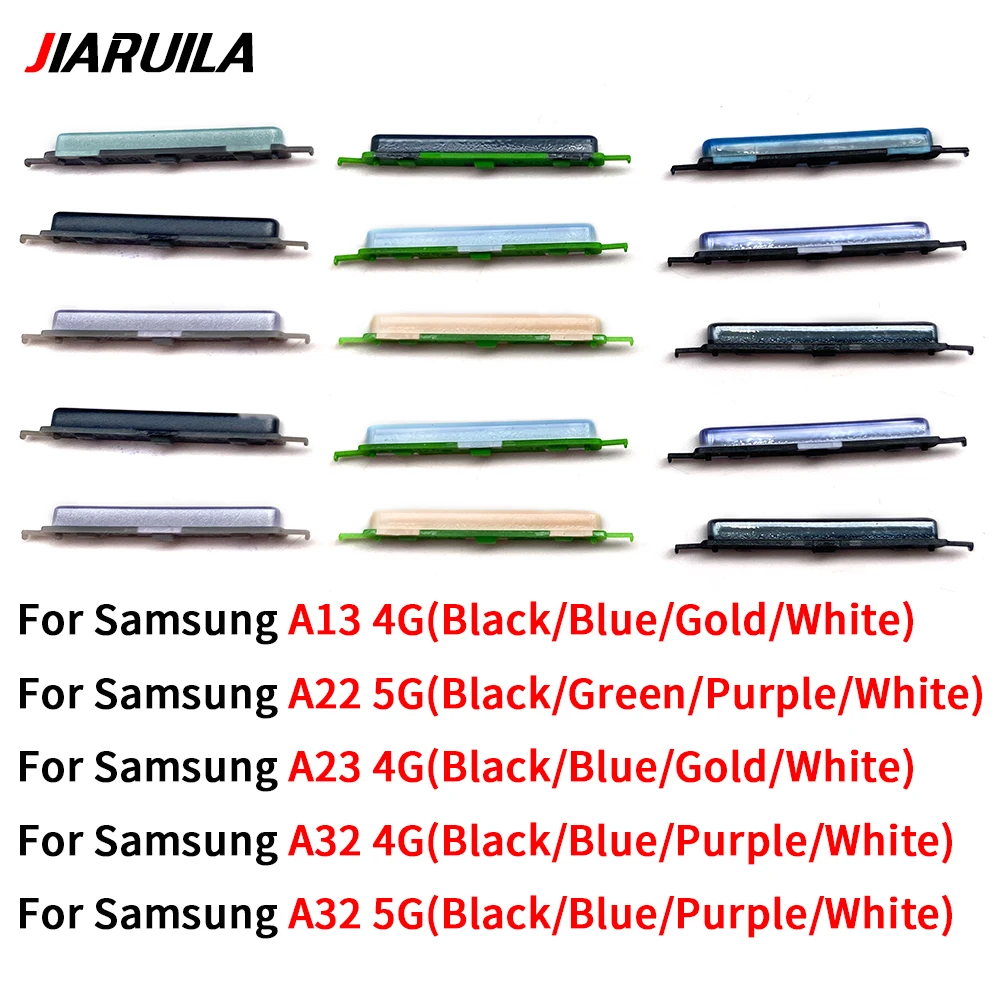 삼성 A13 4G A23 5G A22 5G A32 4G 5G 용 사이드 키 전원 및 볼륨 버튼 교체