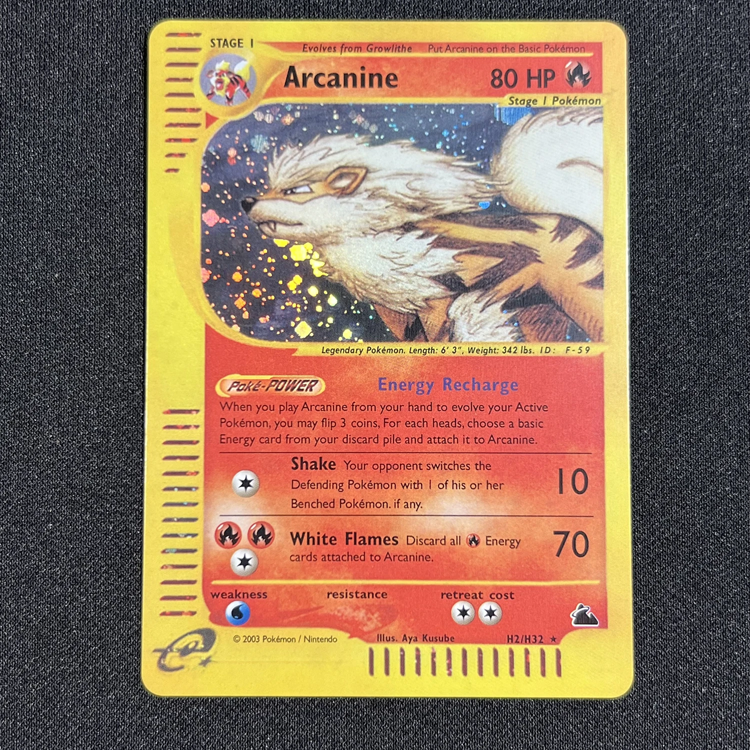 PTCG-Cartes Pokémon F Single 1st Edition E-Card, Charizard, Skyridge SK,  Foil Cards, Alakazam Classic Game Collection Proxy - AliExpress