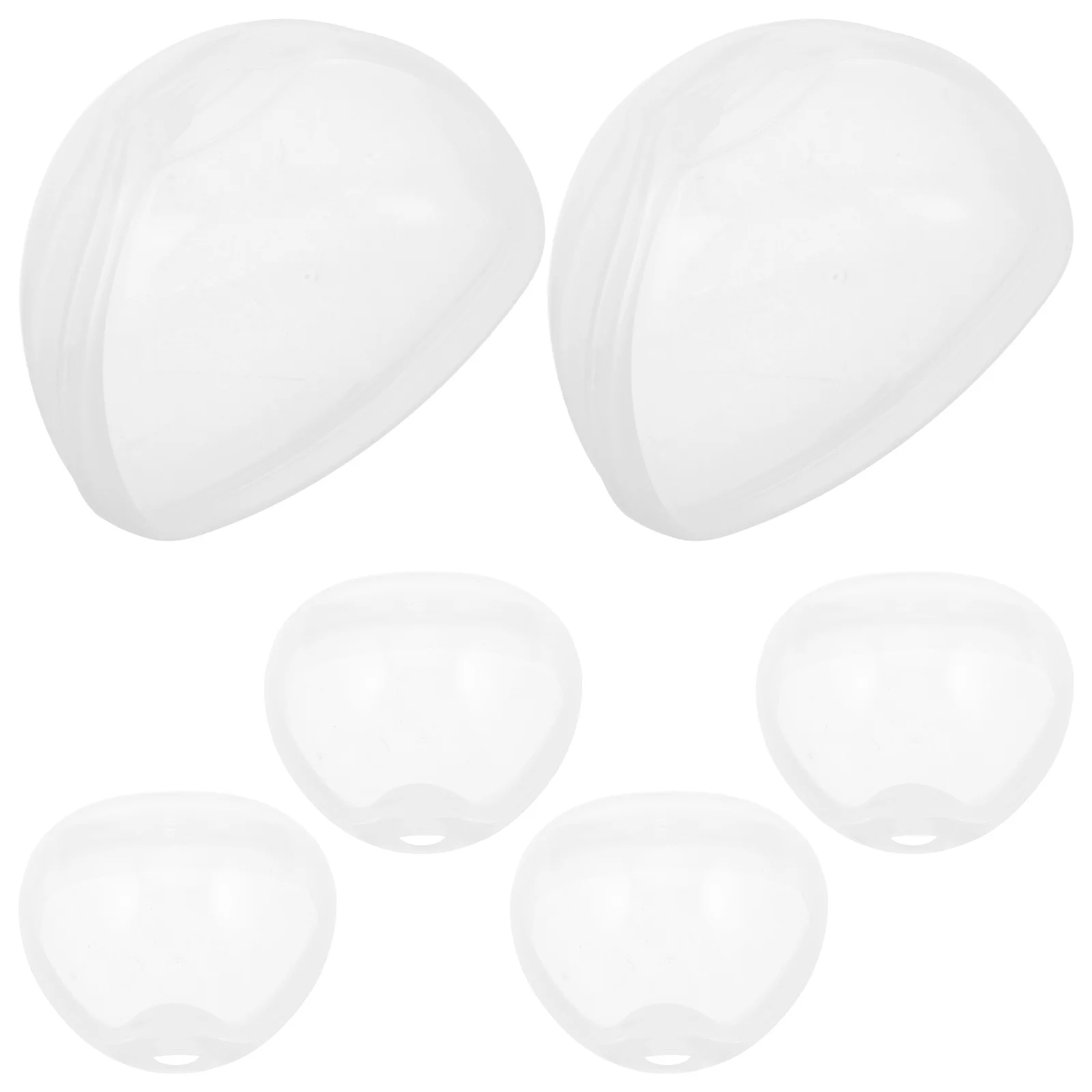 6 pezzi scatola porta ciuccio per neonato custodia porta ciuccio organizzatore contenitore portatile antipolvere in plastica sicura