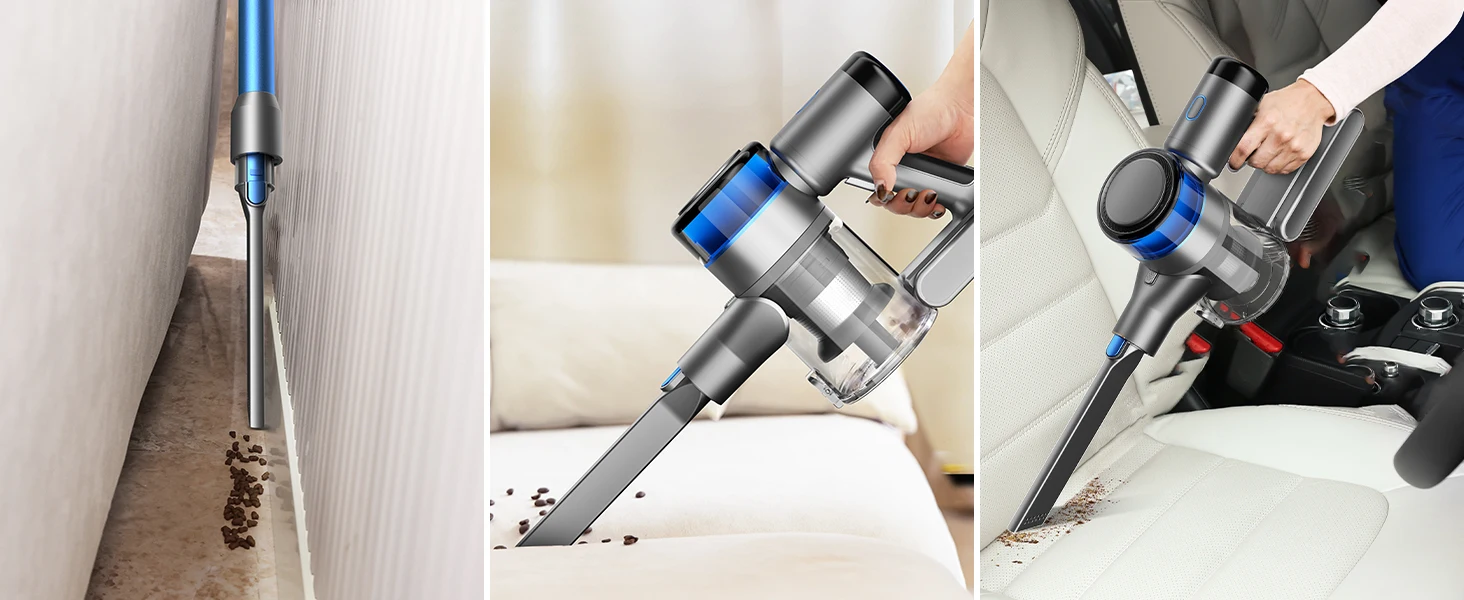 45 kPa Stick Vacuum with LED Display