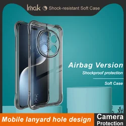 Matte Back Shockproof Armor Case with Air Bag Bumper Protection for Honor Magic 7 Pro (Clear black)