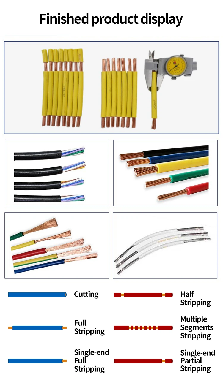 Automatic Wire Stripping Machine JH-608-MAX2-ST95 Computer Type Stripping Tool f