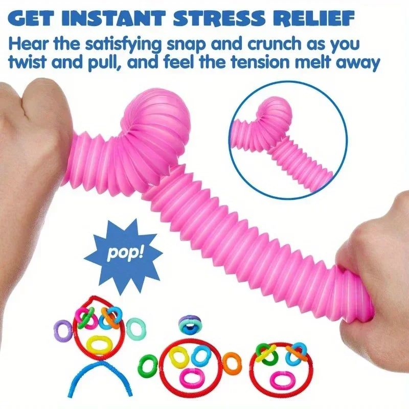 Telescopic Tubes Fidget Toys Stress Relief Adults Decompression Kids