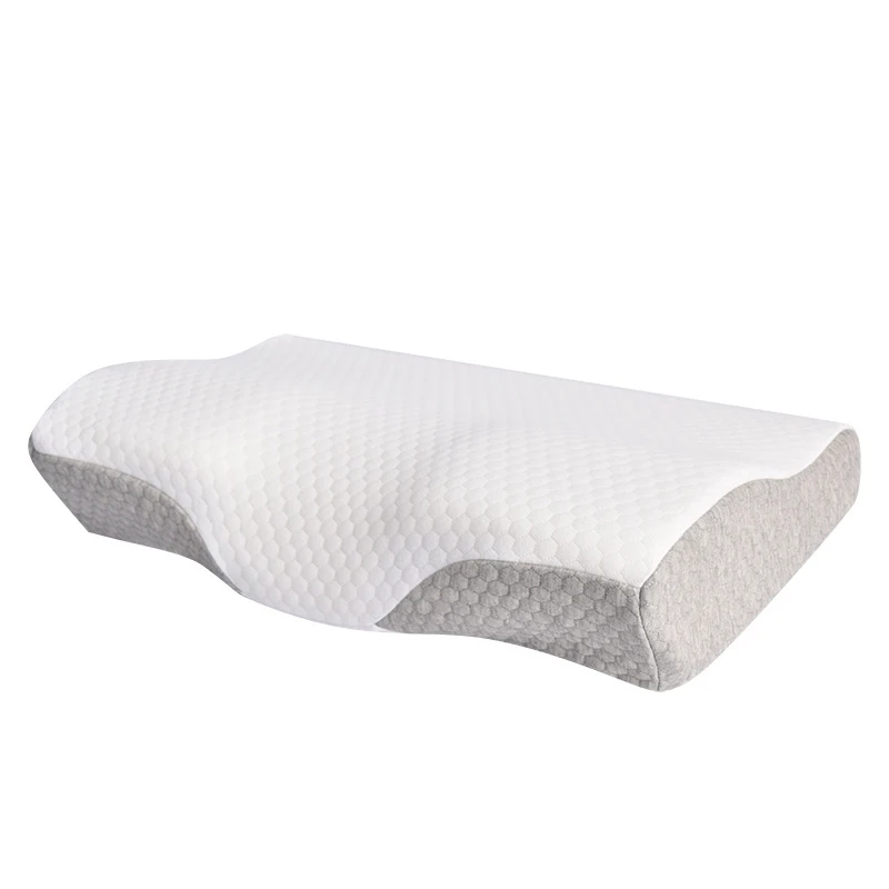 Memory Foam Pillow Keeps Neck Relaxed Zero Pressure Slow Rebound Sleeping Pillow Ergonomic Neck Pillow Anti-Cervical 5