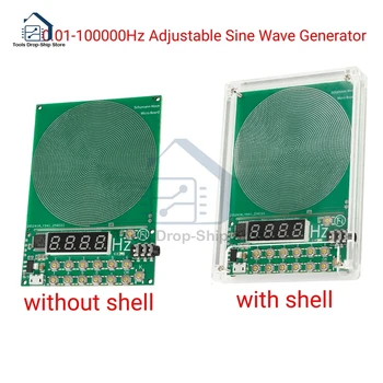 0.01- 100000 Generatore di risonanza sinusoidale regolabile Hz Generatore di frequenza ultra bassa Risonatore Macchina di frequenza sonora Micro USB