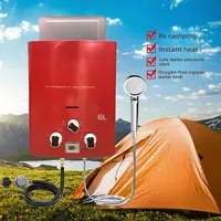 Chauffe-eau extérieur portable pour camping-car, gaz GPL, type cheminée, 12KW, sans réservoir, usage spécial, exportation Europe et Amérique 2023 3