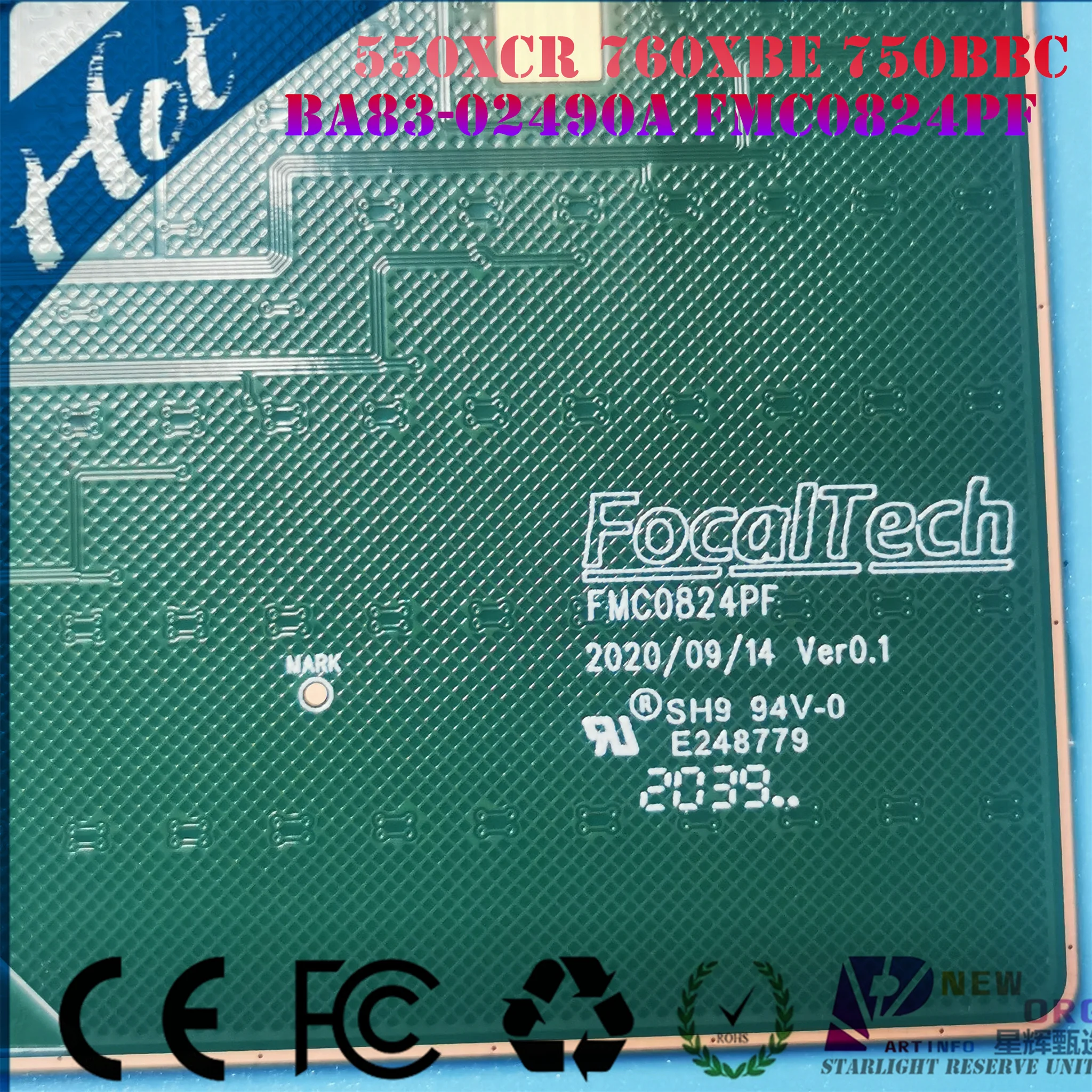 Laptop touchpad BA83-02490A for SAMSUNG NP760 NT760 NP750 NP550 NP560 NP761 NT761 XBE XBV XDA XDZ XCJ XDA XCR BBC Series