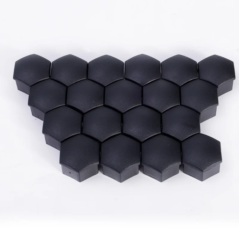 20pcs Car Wheel Nut Protective Caps for Tesla 3/Y/X/S Tyre Hub Screw Protection Glossy/Frosting Decoration Cap with Black Clip Wheel Nut Caps Wheel Nut Covers