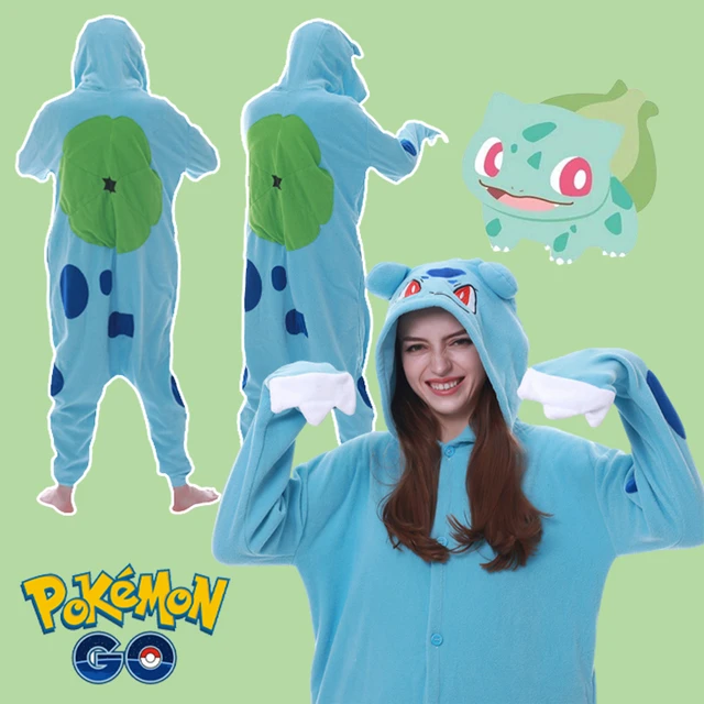 Pikachu Pokemon Fantasia Pijama Kigurumi Macacão Roupa Adulto A