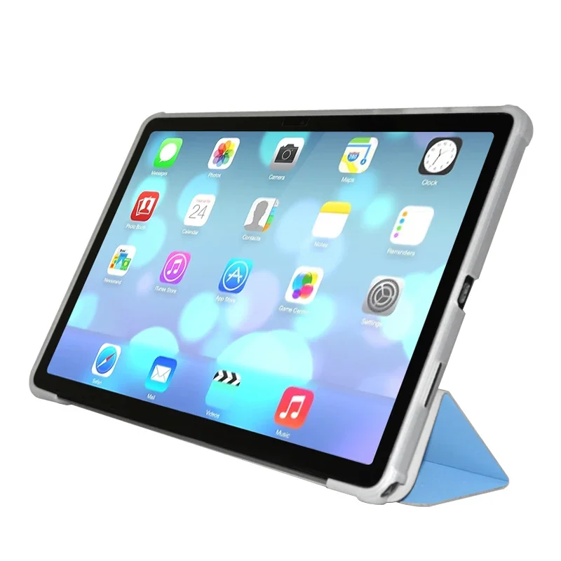 Tri-Folding Stand Funda For Teclast P50 P50S Case Smart Auto Sleep/Wake-up 11" Tablet PC Folio Cover with Soft TPU Back Shell