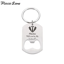 

Valentine's Gift Couple Keychain Personalized Gift for Boyfriend Husband Fashion Keychains for Car Keys Corkscrew Birthday Gifts