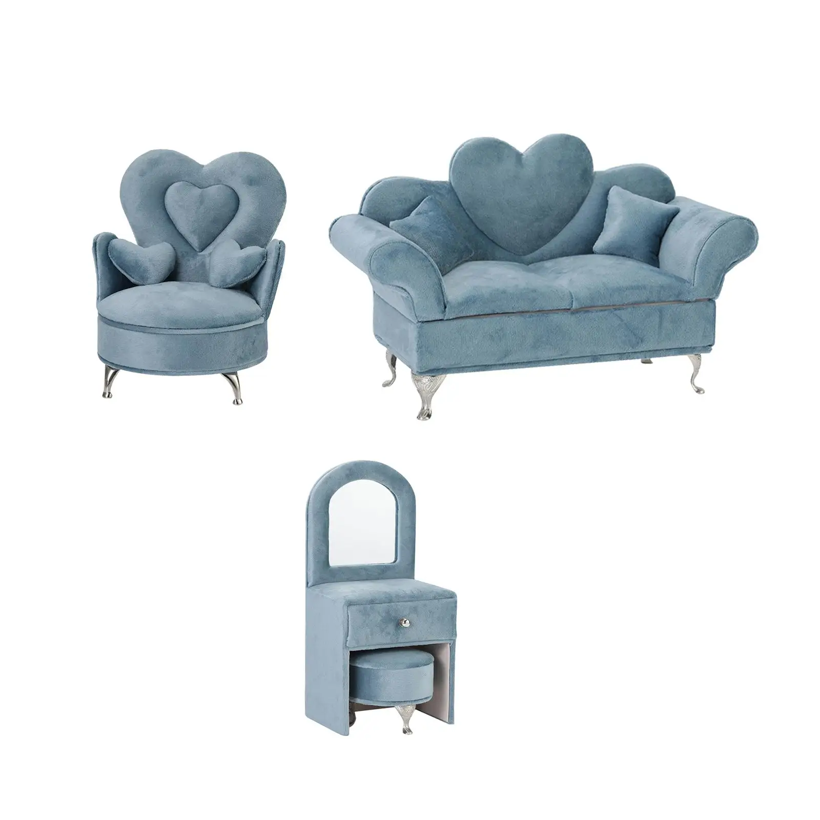 

1/6 искусственная мебель, игрушка, Женская шкатулка для украшений Dollhosue