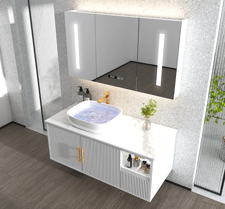 Light Luxury Modern Slate One Basin Bathroom Bathroom Smart