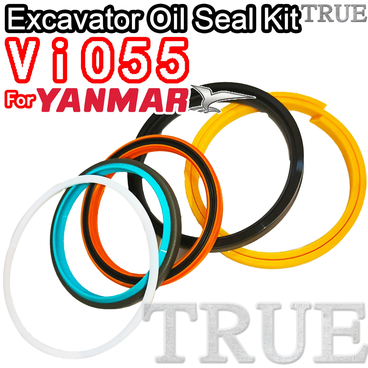 

For ViO55 Yanmar Oil Seal Excavator Repair Kit Spovel Hammer Construction Tool Set Pack Heavy Master Excavating Machinery Parts