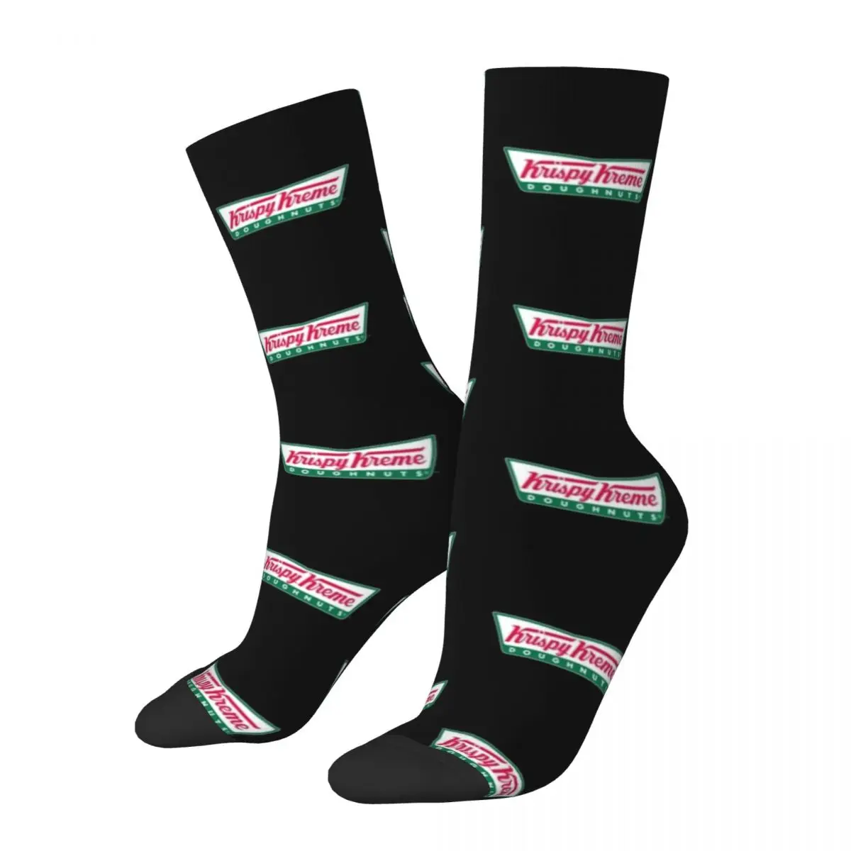 

Autumn Winter Hip-hop Unisex Krispy Kreme Socks Breathable Sports Socks