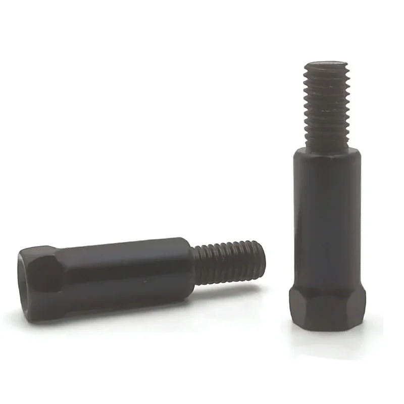 Motorcycle mirror 1 Pair Motorcycle Rear Mirror Adapters M8 8mm Clockwise Anti-clockwise