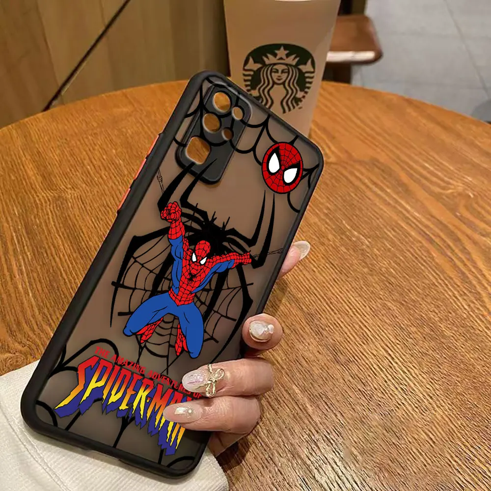 thumbnail image 1 of Funda mate para HONOR 70 50 30S 30 20 8X 9A 9X PLAY 4T X7 X9 X10 5G V40 Funda Coque Capa Shell Marvel Spider-Man Combo, 1 of 5