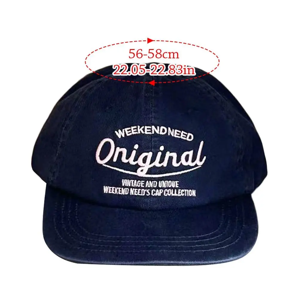 Cotton Baseball Cap Embroidery Hip Hop Sun Hat