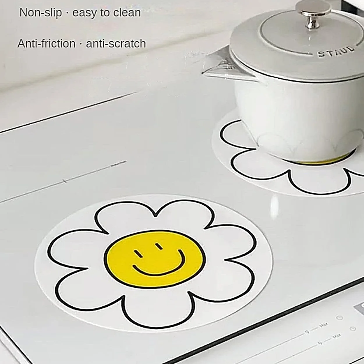 Induction Protective Mat Stand Silicone Rug Cover Mat Pad silicone mat cover