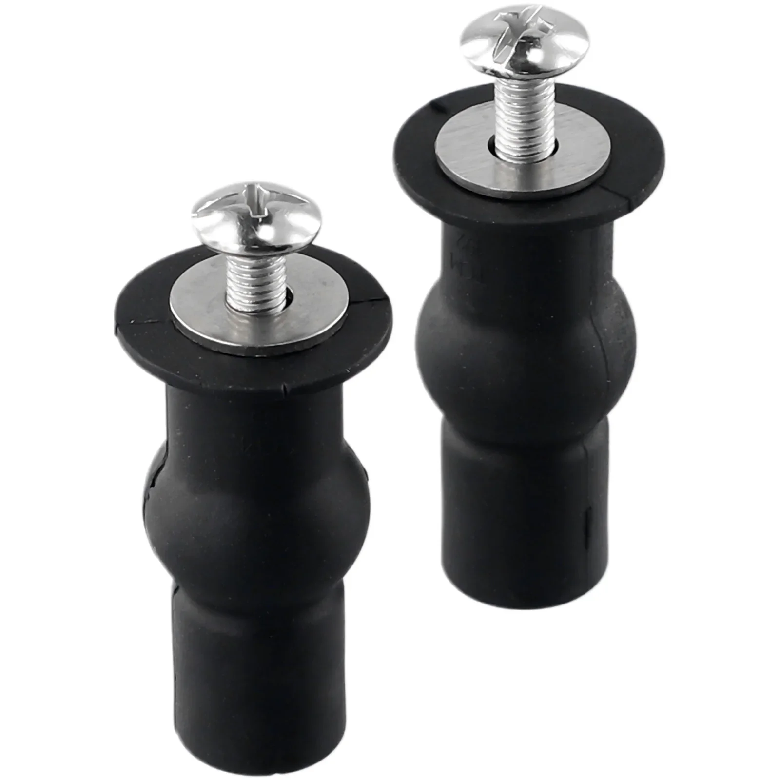 Toilet Seat Screws 2 Pack Hinges Expanding Rubber Top Nuts For Toilet Seat