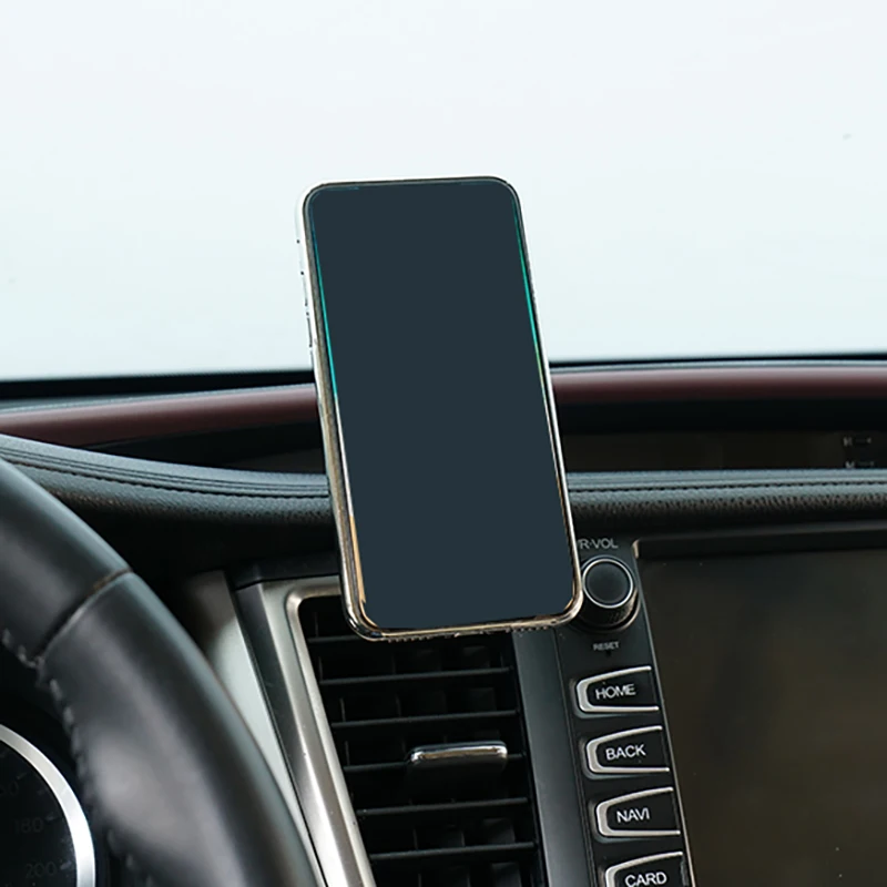 Mobile phone holder for Toyota Highlander 2015-magnetic phone holder air vent mount clip cell bracket cradle