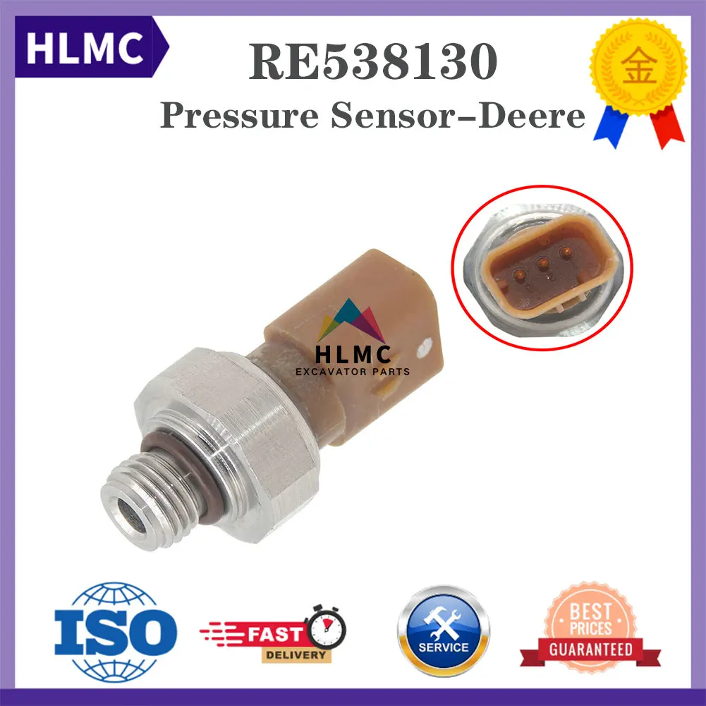 John Deere Pressure Sensor RE538130 for Tractor 9410R 9460R 9460RT 9510R 9510RT 9560R 9560RT