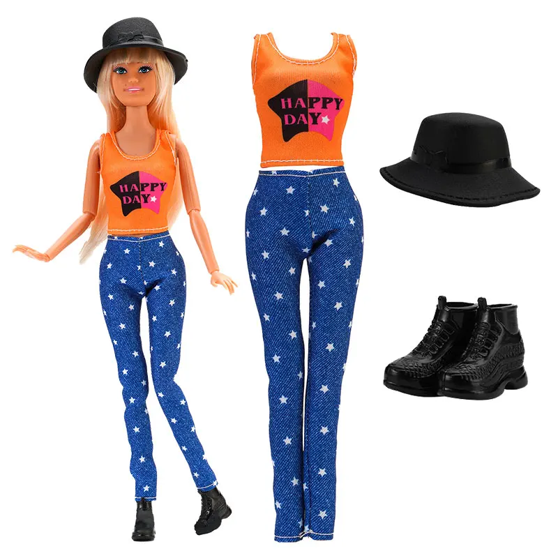 Stylish Mini Doll Suitcase with Trendy Outfits - Perfect Toy Gift