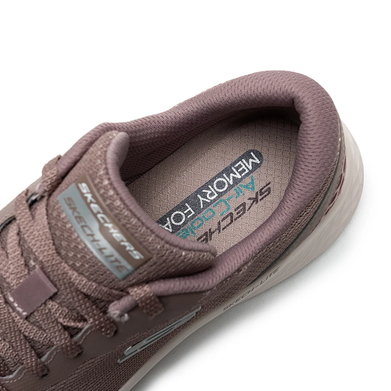 Detailed view of lace-up system and tongue
