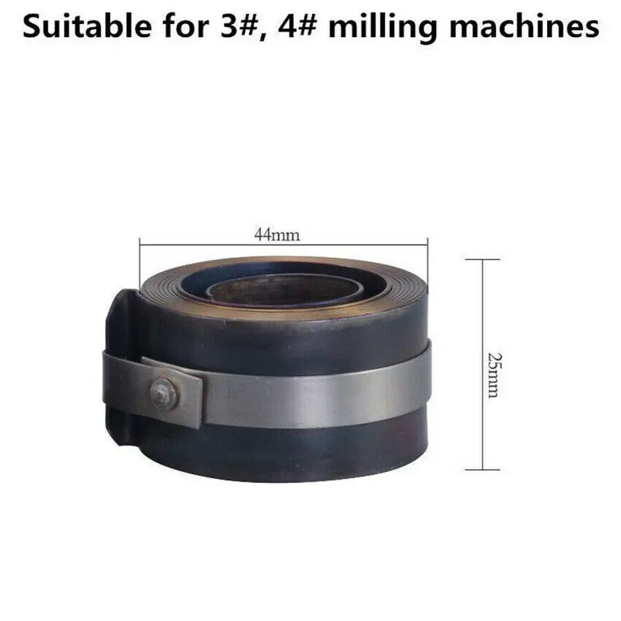 1X Milling machine Part spindle Quill Return Clock Spring R8 25mm Bridgepor CNC Milling Machine Lathe Machine milling machine tools