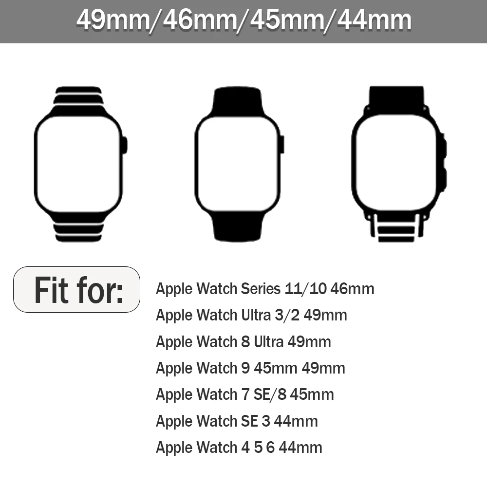 Breathable Silicone Sports Watchband Bracelet