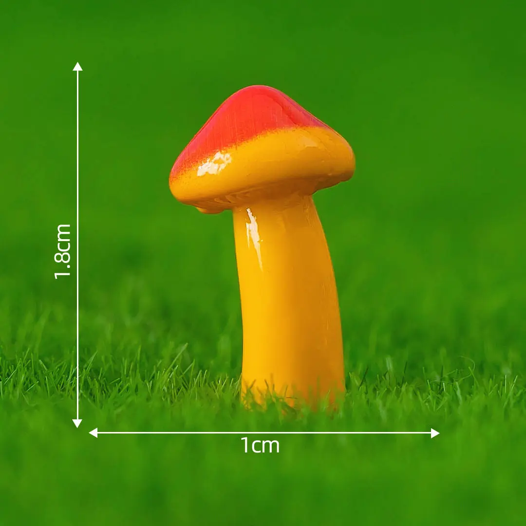 Creative Micro Landscape Healing Mushroom Set – Desktop and Car Decoration Ornaments