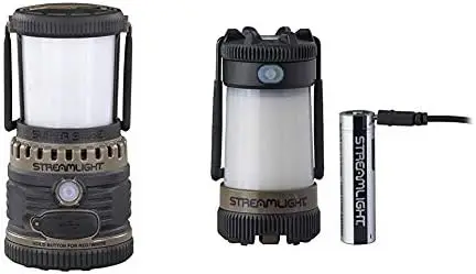 

Streamlight 44931 Siege 540-Lumen Compact D Alkaline Outdoor Hand Lantern/Flashlight Combo, Coyote