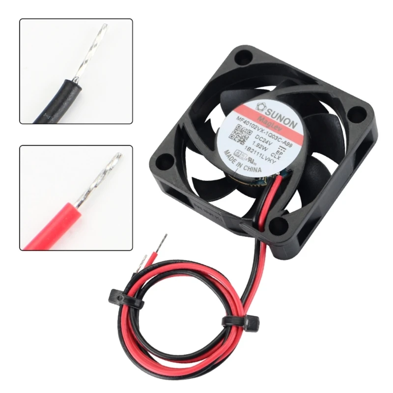 Voron 2.4 R2용 Sunon 4010 Maglev 12V 24V 유압 베어링 냉각 팬용