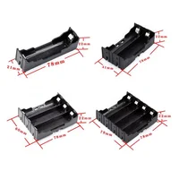 Abs 18650 Power Bank Cases 1X 2X 3X 4X 18650 Battery Holder Storage Box Case Batteries Container With Hard Pins 2