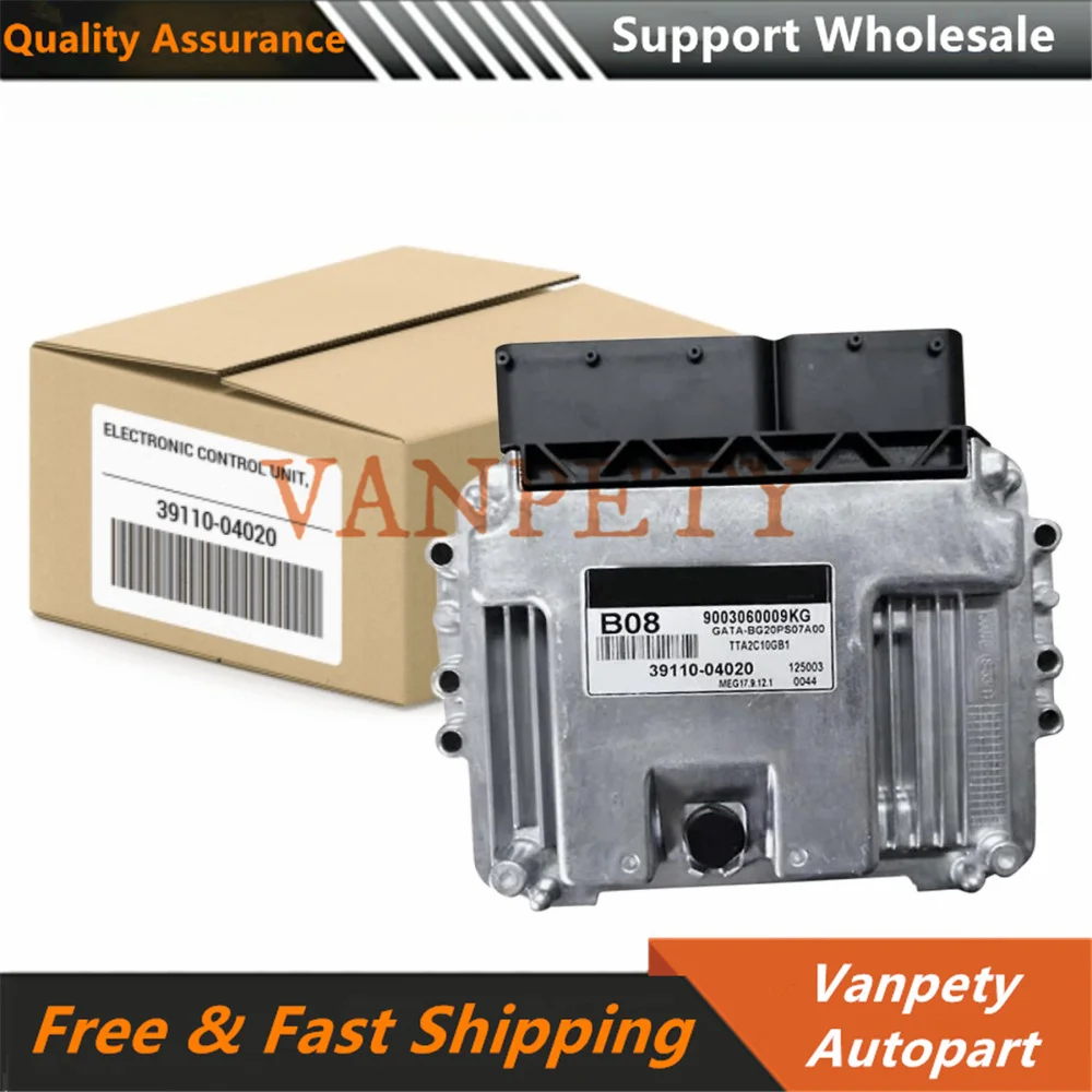 New 39110-04020 3911004020 MEG17.9.12.1 B08 Engine Computer