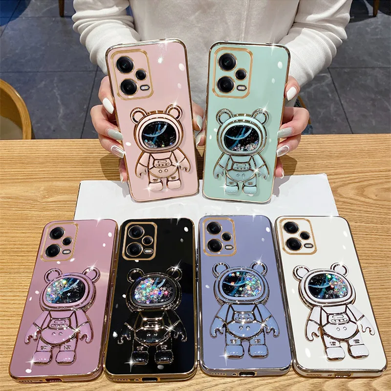 Чехол для телефона Huawei P60Art P60Pro P50Pro P40ProPlus P30Lite Mate 50 40 30 30e Pro зыбучий песок 3D Блестящий медведь чехол-подставка (art.: 3920c2d504b4e) - 3920c2d504b4e