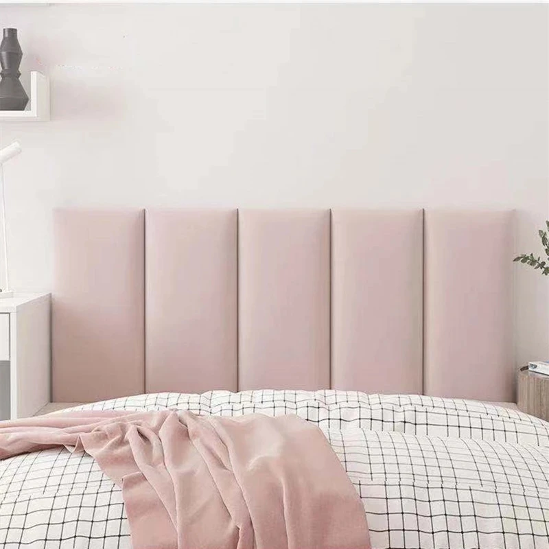 Bed Headboard Wall Sticker Bedroom Decor Child AntiCollision