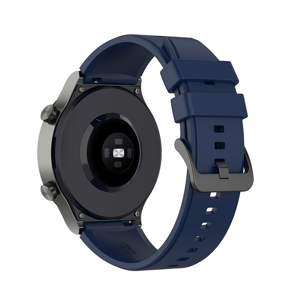 Silicone Replacement Watch Strap, 20/22mm - Versatile Bracelet