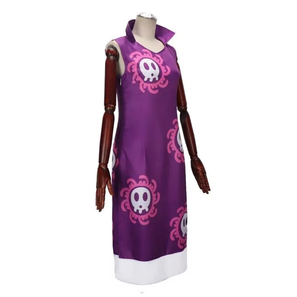 One Piece: Boa Hancock | Purple Snake-themed Dress Cosplay Costume Set 26 One Piece Boa Hancock Purple Snake-themed Dress Cosplay Costume